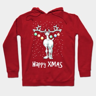 Happy XMAS reindeer Hoodie